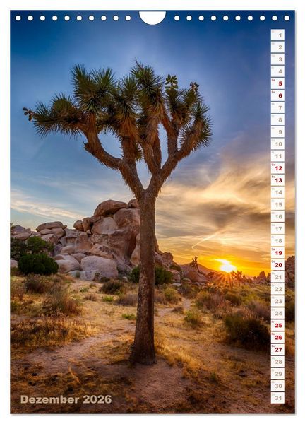 Produktbild: FASZINATION USA Urbanes und Naturhighlights (Wandkalender 2026 DIN A4 hoch), CALVENDO Monatskalender