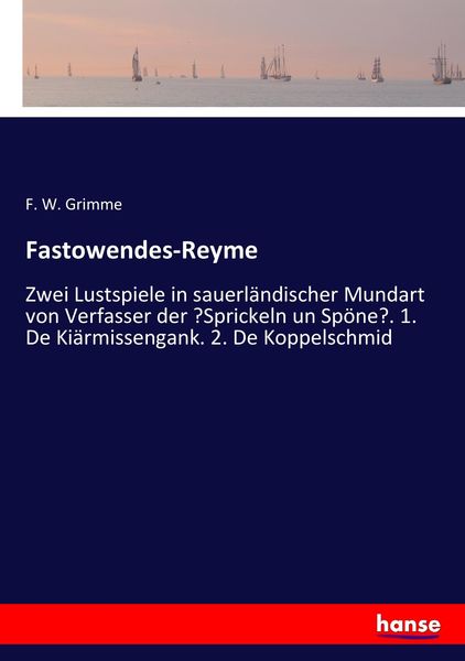Produktbild: Fastowendes-Reyme