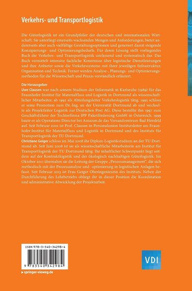 Produktbild: Verkehrs- und Transportlogistik