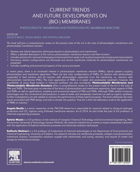 Produktbild: Current Trends and Future Developments on (Bio-) Membranes