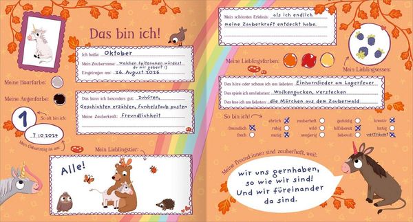 Produktbild: Ein Einhorn namens Oktober &ndash; Meine Freunde
