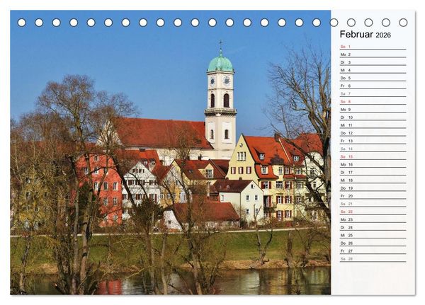 Produktbild: Die Farben von REGENSBURG (Tischkalender 2026 DIN A5 quer), CALVENDO Monatskalender