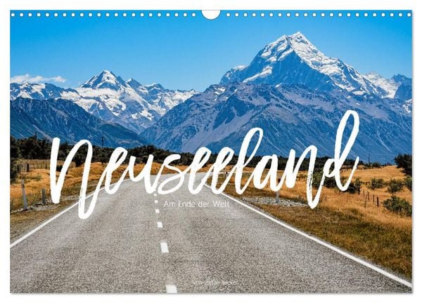 Produktbild: Neuseeland - Am Ende der Welt (Wandkalender 2026 DIN A3 quer), CALVENDO Monatskalender