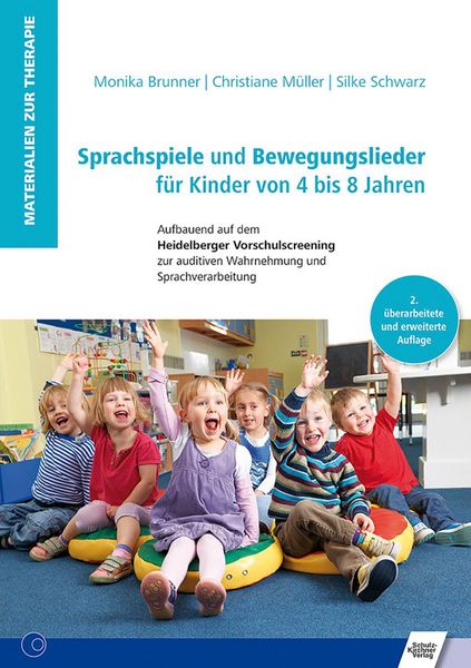 Produktbild: Sprachspiele und Bewegungslieder f&uuml;r Kinder von 4 bis 8 Jahren