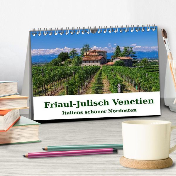 Produktbild: Friaul-Julisch Venetien - Italiens sch&ouml;ner Nordosten (Tischkalender 2026 DIN A5 quer), CALVENDO Monatskalender
