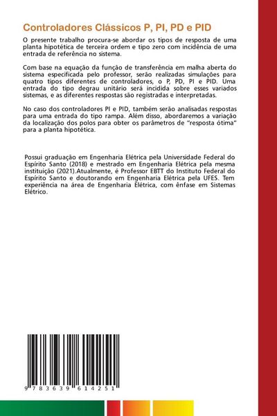 Produktbild: Controladores Cl&aacute;ssicos P, PI, PD e PID