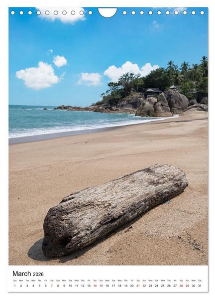 Produktbild: South East Asian Beaches (Wall Calendar 2026 DIN A4 portrait), CALVENDO 12 Month Wall Calendar
