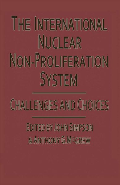 Produktbild: International Nuclear Nonproliferation System