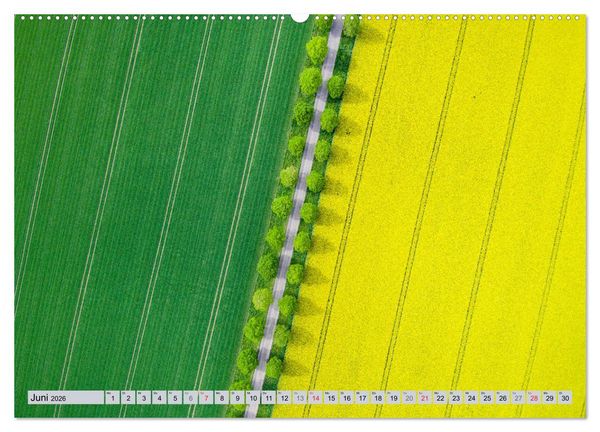 Produktbild: Ausblicke - Mittelhessen von Oben (Wandkalender 2026 DIN A2 quer), CALVENDO Monatskalender