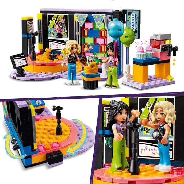 Produktbild: LEGO Friends 42610 Karaoke-Party, Musik-Spielzeug für Mädchen und Jungen