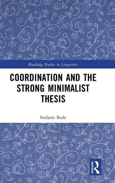 Produktbild: Coordination and the Strong Minimalist Thesis