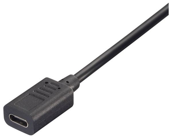 Produktbild: Renkforce USB-C&reg; Adapterkabel [1x USB-C&reg; Buchse - 1x Klemmanschluss] RF-6443954 30 cm PVC-Mantel