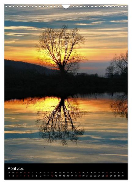 Produktbild: Gespiegelte Natur (Wandkalender 2026 DIN A3 hoch), CALVENDO Monatskalender