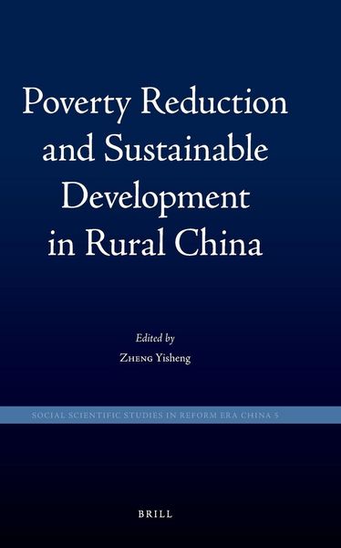 Produktbild: Poverty Reduction and Sustainable Development in Rural China