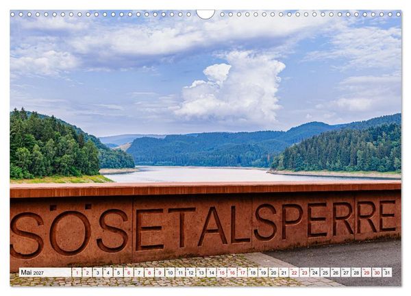 Produktbild: Ein Blick auf Osterode am Harz in Farbe (Wandkalender 2027 DIN A3 quer), CALVENDO Monatskalender