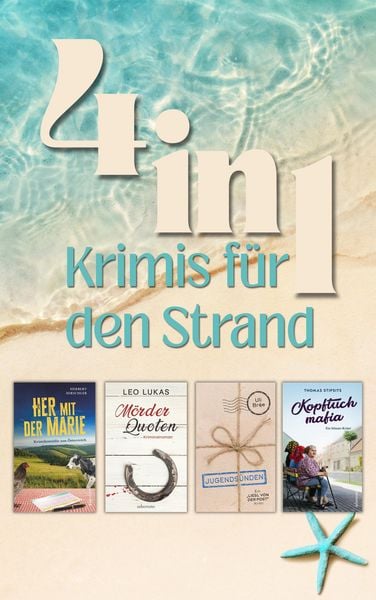 Produktbild: 4 in 1 - Krimis f&uuml;r den Strand
