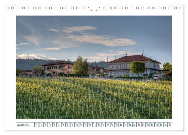 Produktbild: Piemont - am Fu&szlig; der Berge (Wandkalender 2026 DIN A4 quer), CALVENDO Monatskalender