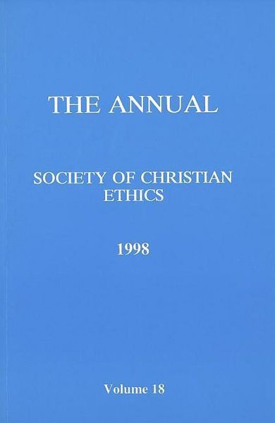 Produktbild: Annual of the Society of Christian Ethics 1998