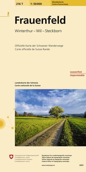 Produktbild: Swisstopo 1 : 50 000 Frauenfeld
