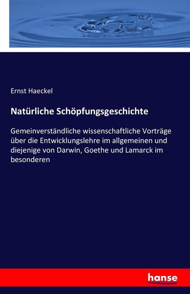 Produktbild: Nat&uuml;rliche Sch&ouml;pfungsgeschichte