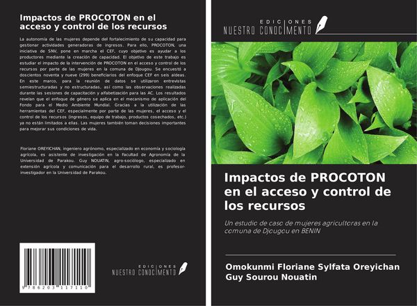 Produktbild: Impactos de PROCOTON en el acceso y control de los recursos