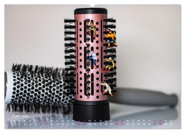 Produktbild: Hair-liche Zeiten (hochwertiger Premium Wandkalender 2026 DIN A2 quer), Kunstdruck in Hochglanz