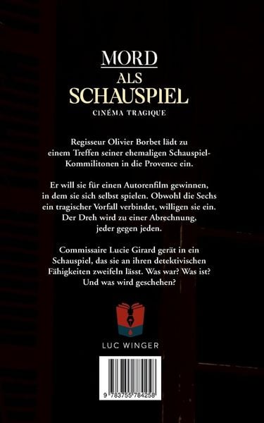 Produktbild: Mord als Schauspiel