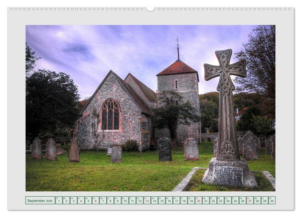 Produktbild: Englands S&uuml;den (Wandkalender 2026 DIN A2 quer), CALVENDO Monatskalender