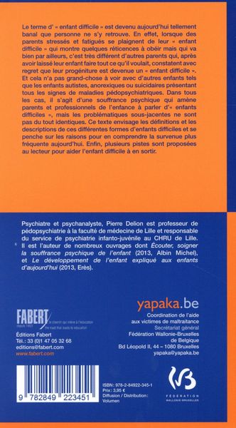 Produktbild: Enfant difficile