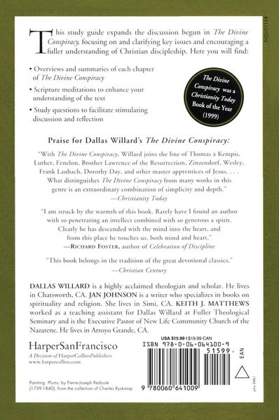 Produktbild: Dallas Willard's Study Guide to the Divine Conspiracy