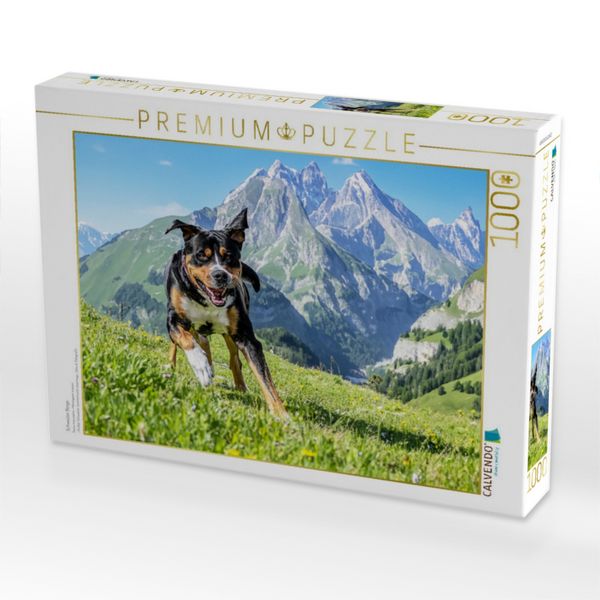 Produktbild: CALVENDO Puzzle Schweizer Berge | 1000 Teile Lege-Gr&ouml;&szlig;e 64x48cm Foto-Puzzle f&uuml;r gl&uuml;ckliche Stunden