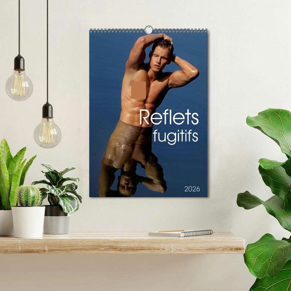Produktbild: Reflets fugitifs (Calendrier mural 2026 DIN A3 horizontal), CALVENDO calendrier mensuel