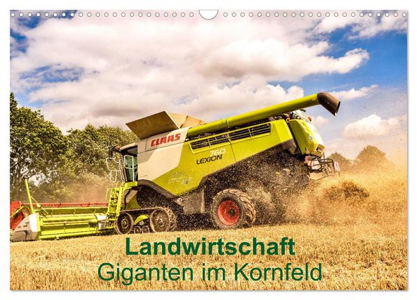 Produktbild: Landwirtschaft - Giganten im Kornfeld (Wandkalender 2026 DIN A3 quer), CALVENDO Monatskalender