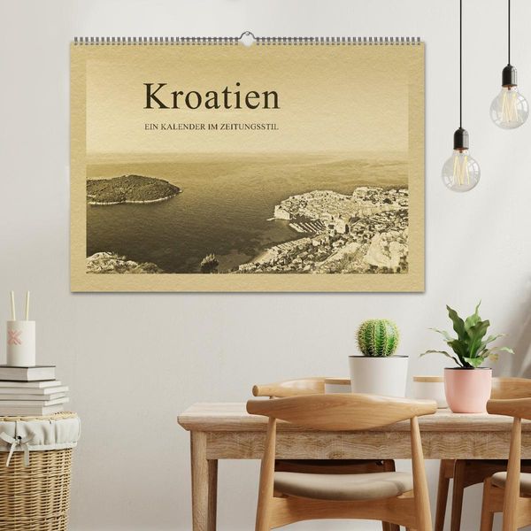 Produktbild: Kroatien (Wandkalender 2026 DIN A2 quer), CALVENDO Monatskalender