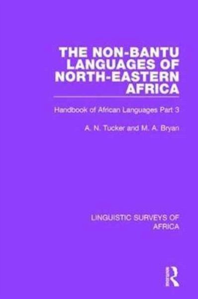 Produktbild: The Non-Bantu Languages of North-Eastern Africa