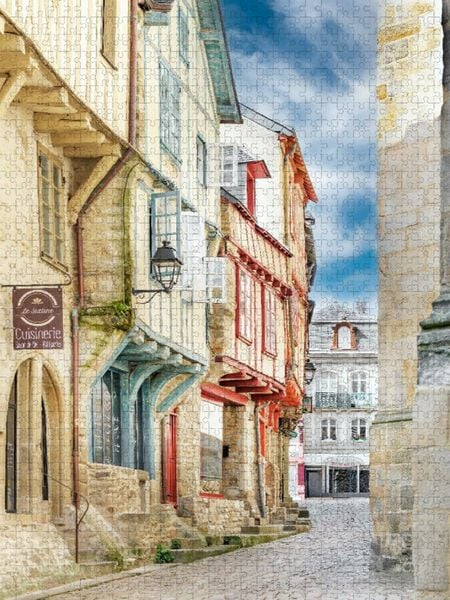 Produktbild: CALVENDO Puzzle Vieille ville de Vannes | 1000 Teile Lege-Gr&ouml;&szlig;e 64x48cm Foto-Puzzle f&uuml;r gl&uuml;ckliche Stunden