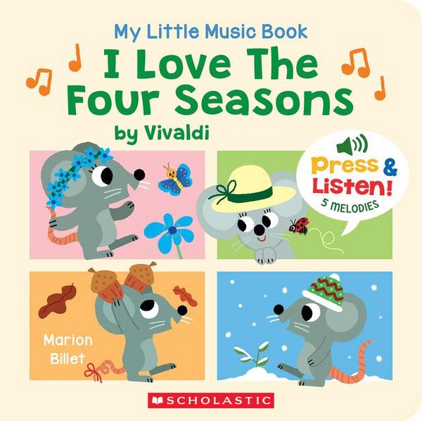 Produktbild: My Little Music Book: I Love the Four Seasons