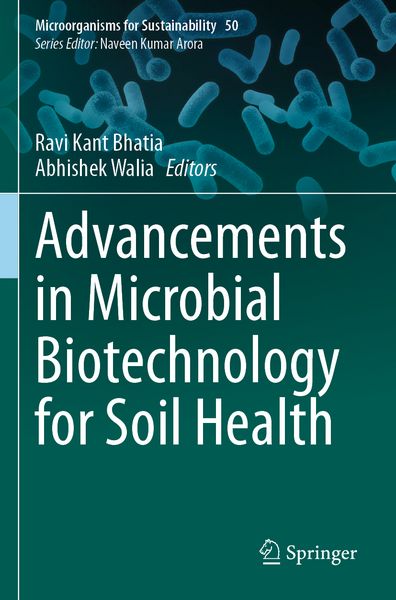 Produktbild: Advancements in Microbial Biotechnology for Soil Health