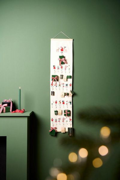 Produktbild: Stickpackung Vorgezeichnet, Adventskalender Kinder