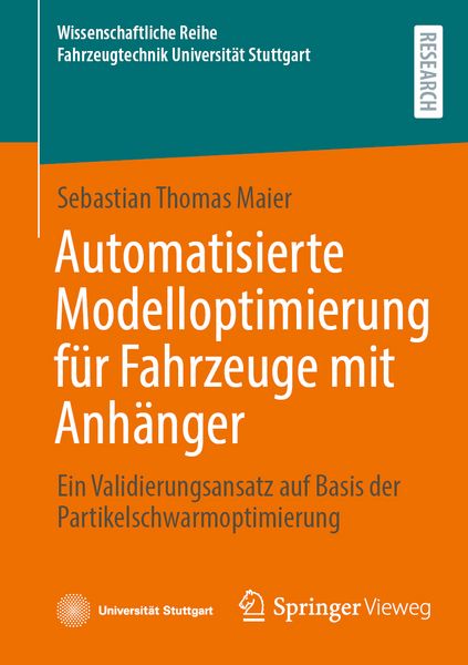 Produktbild: Automatisierte Modelloptimierung f&uuml;r Fahrzeuge mit Anh&auml;nger