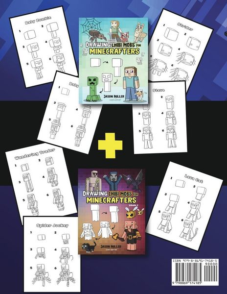 Produktbild: The Big Book of Drawing Chibi Mobs for Minecrafters