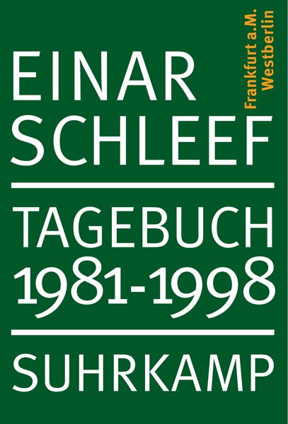 Produktbild: Tagebuch 1981&ndash;1998