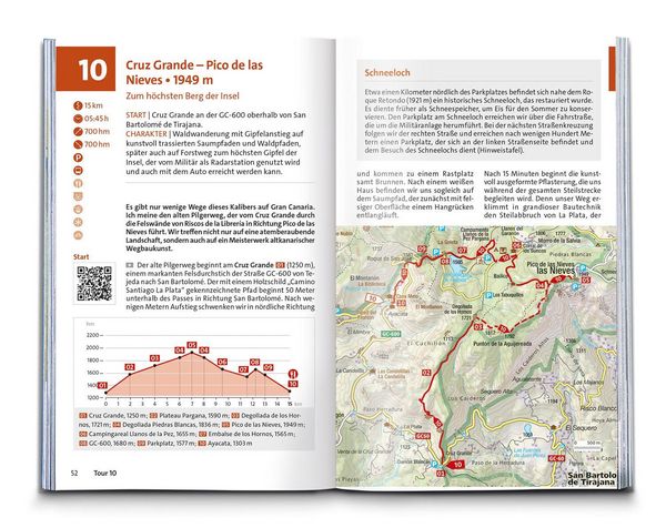 Produktbild: KOMPASS Wanderf&uuml;hrer Gran Canaria, 75 Touren mit Extra-Tourenkarte