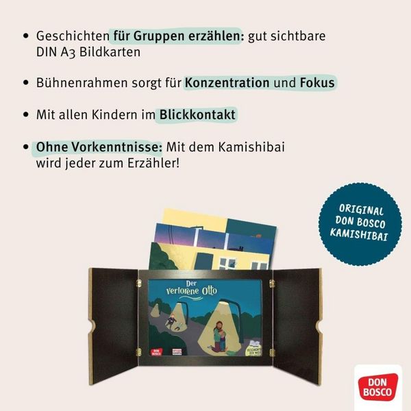 Produktbild: Josef tanzt mit den Sternen. Kamishibai Bildkartenset