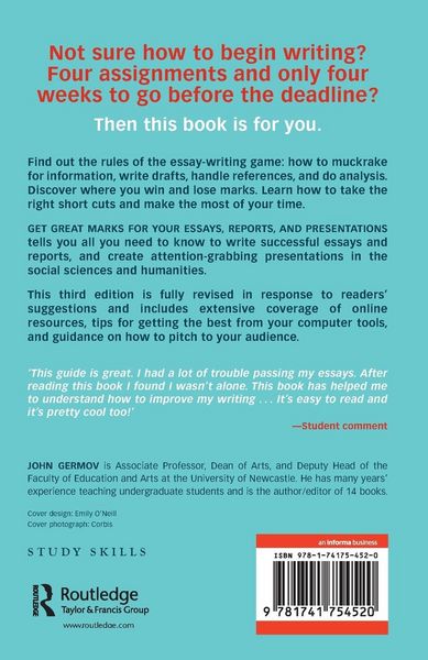 Produktbild: Get Great Marks for Your Essays, Reports, and Presentations