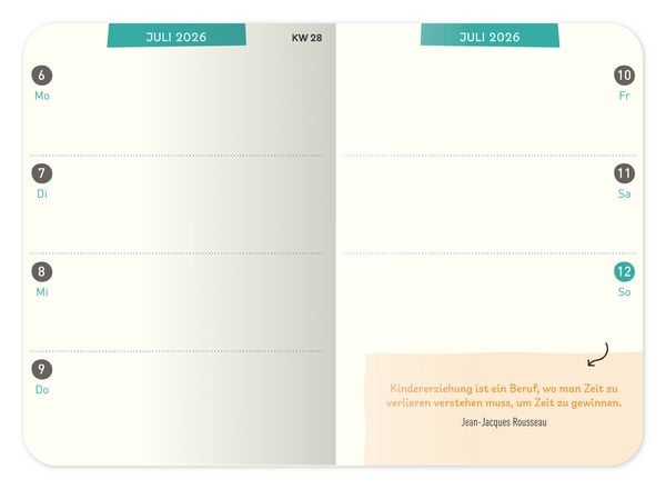 Produktbild: ErzieherInnenkalender 2026 / 2027