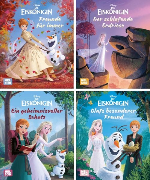 Produktbild: Nelson Mini-B&uuml;cher: 4er Disney Die Eisk&ouml;nigin 17-20