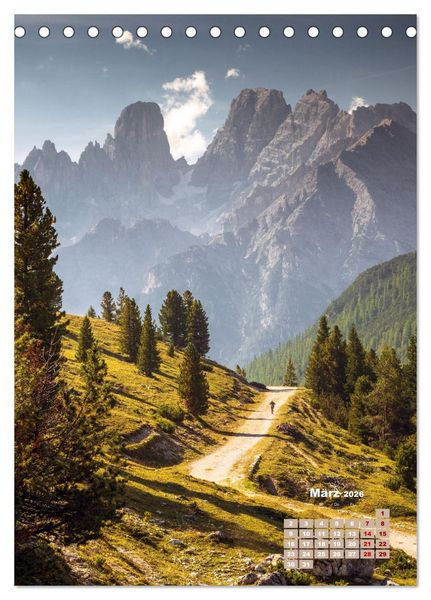 Produktbild: Dolomiten, ein Meer aus Bergen by VogtArt (Tischkalender 2026 DIN A5 hoch), CALVENDO Monatskalender