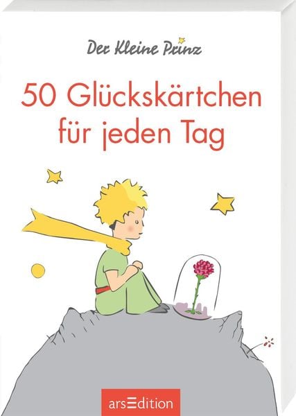 Produktbild: Der Kleine Prinz. 50 Gl&uuml;cksk&auml;rtchen f&uuml;r jeden Tag