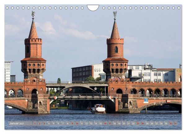 Produktbild: Hausbooturlaub Deutschland - Berlin und Brandenburg (Wandkalender 2027 DIN A4 quer), CALVENDO Monatskalender